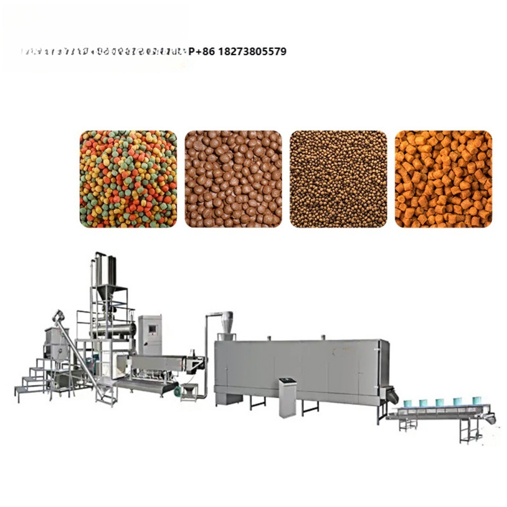 Extruder - Floating Fish Feed Extruder Double Screw