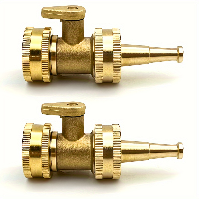 2pcs/set Brass Garden Hose Noz - đánh giá và giá Nozzle Brass