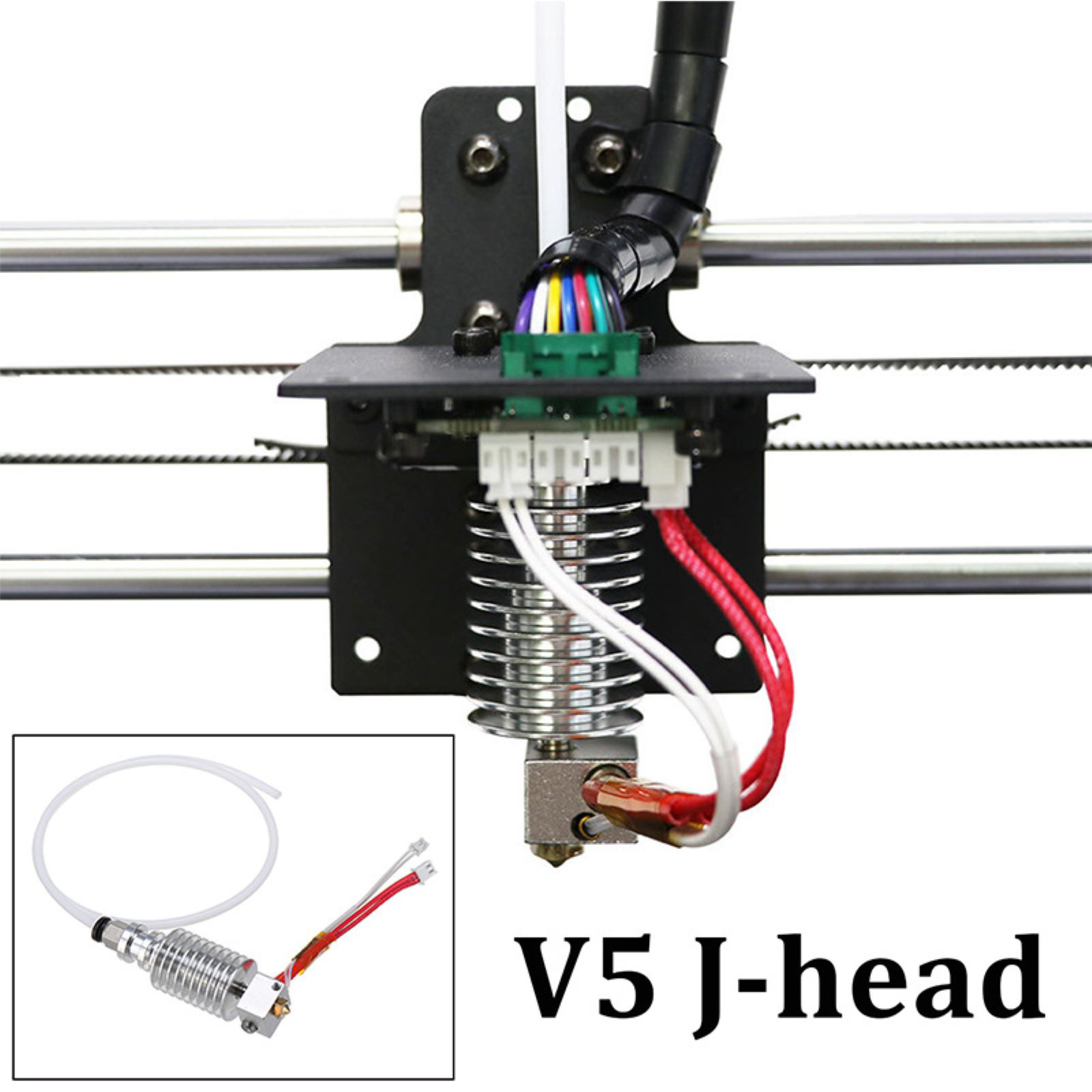 1PC V5 J-Head Hotend Kit 0.4mm - đánh giá và giá Hotend 0.4Mm