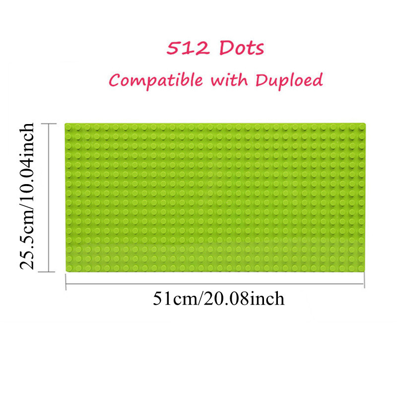 16*32 Dots DIY Large Baseplate - đánh giá và giá Build Plate