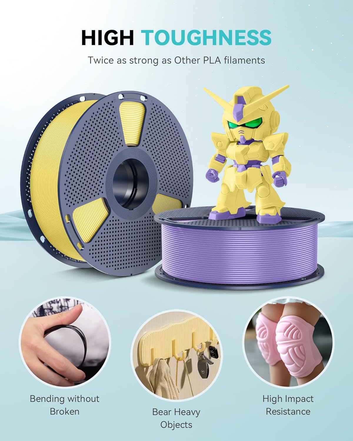 SUNLU 3KG PLA Meta 3D Printer  - đánh giá và giá Filament 1.75