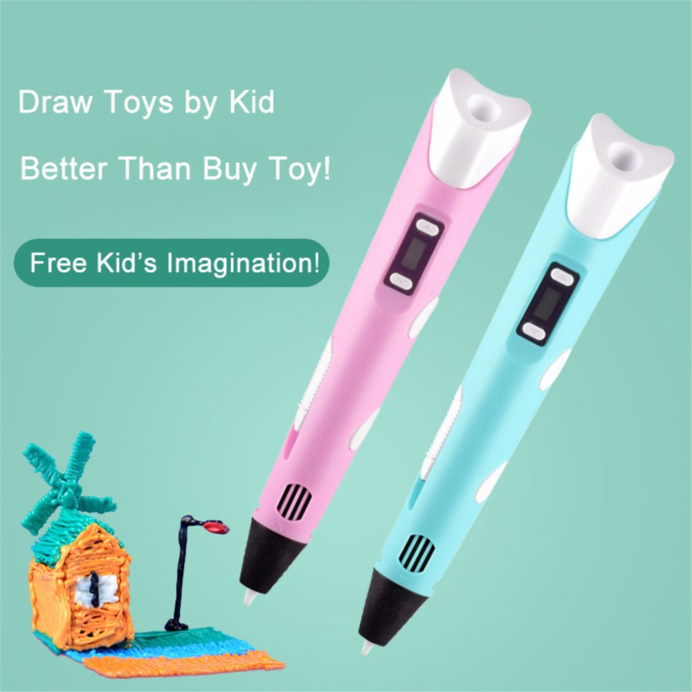 3D Printing Pen DIY Drawing Pe - đánh giá và giá Pla Filament