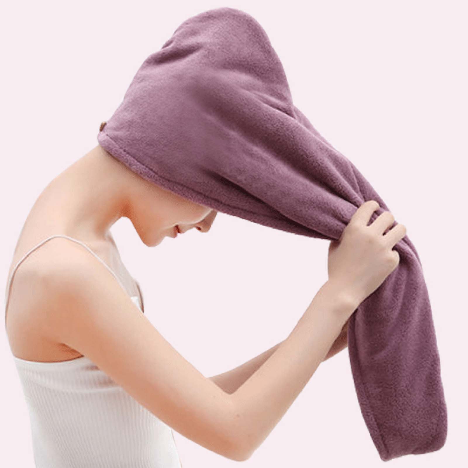 Coral Fleece Womens Hair Towel - đánh giá và giá Resin Vat