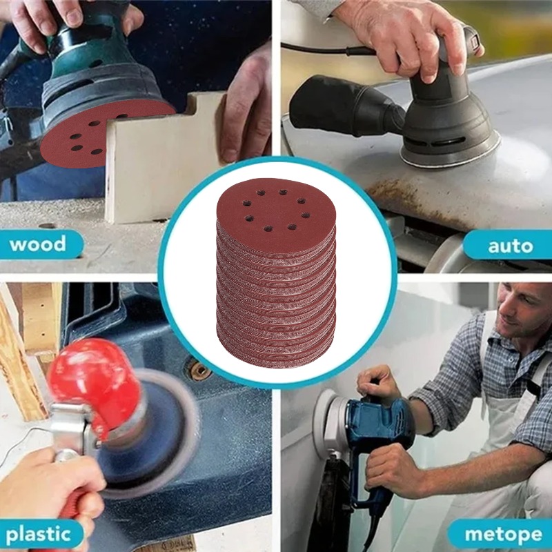 100PCS Sanding Discs 8 Hole Ho - đánh giá và giá Extruder