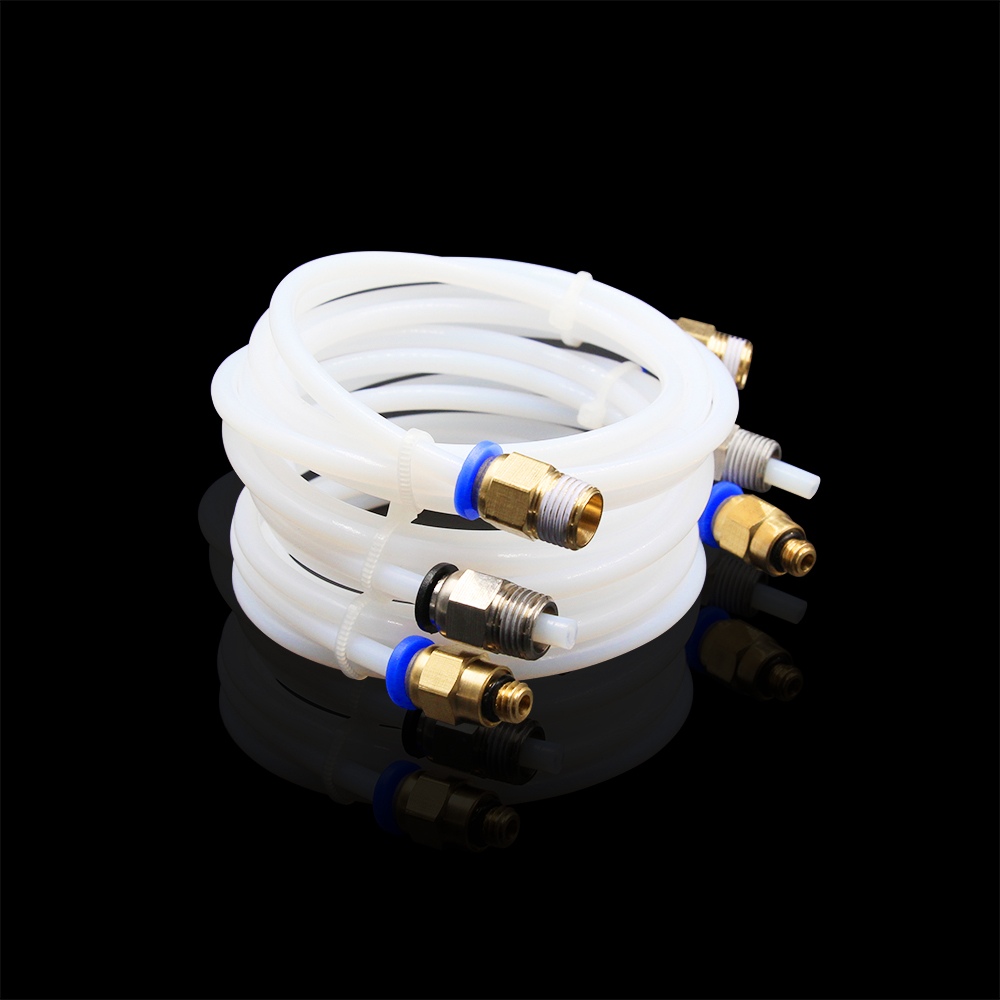 1M PTFE Tube Clear PiPe J-head - đánh giá và giá Filament 1.75