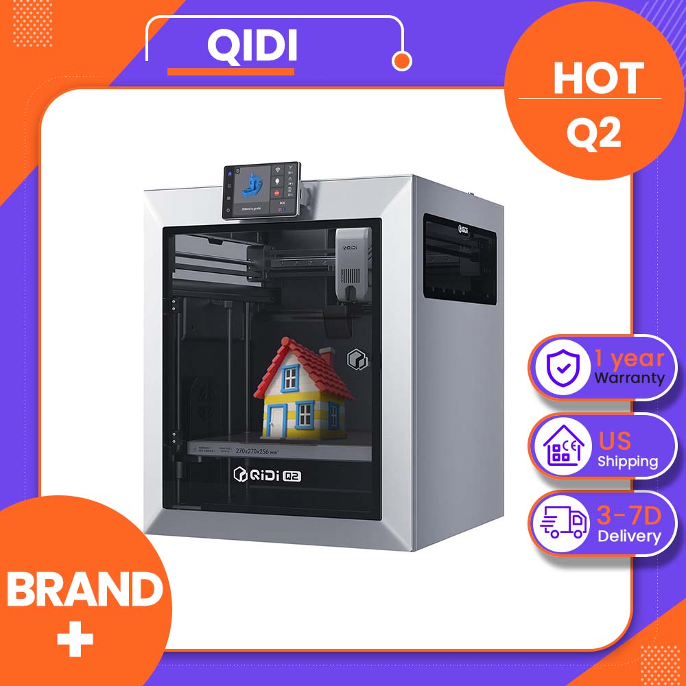 QIDI Q2 3D Printer – Precision - đánh giá và giá Enclosure 3D Printer