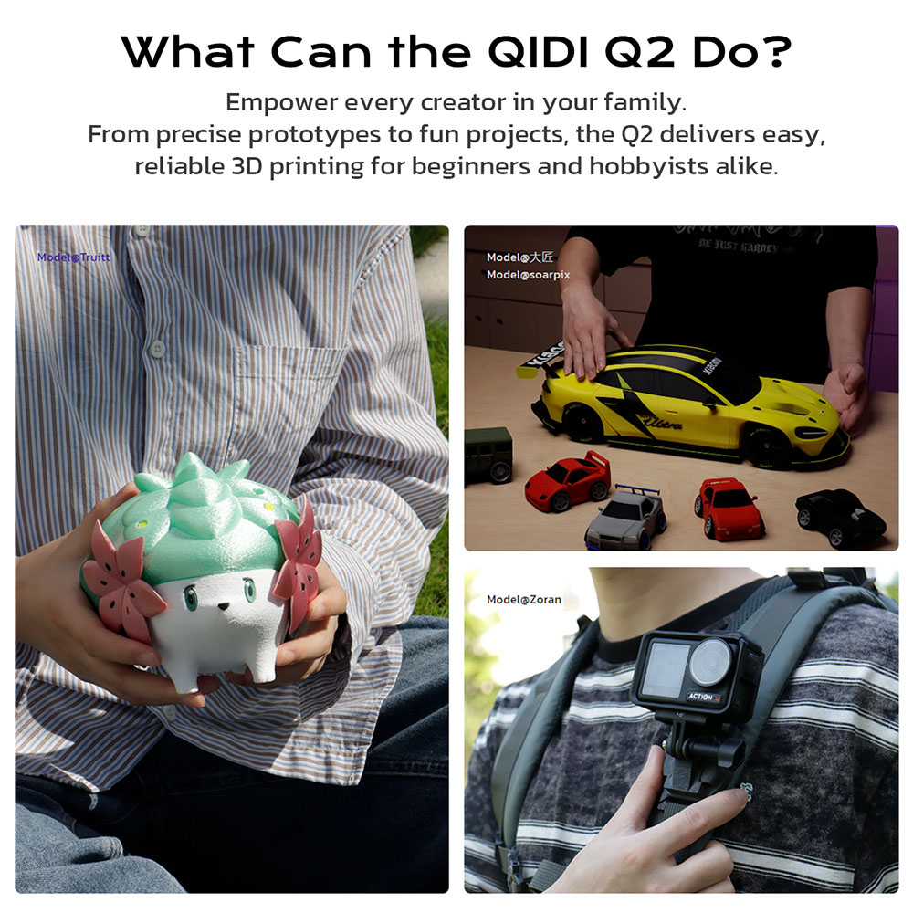 QIDI Q2 3D Printer – Precision - đánh giá và giá Enclosure 3D Printer