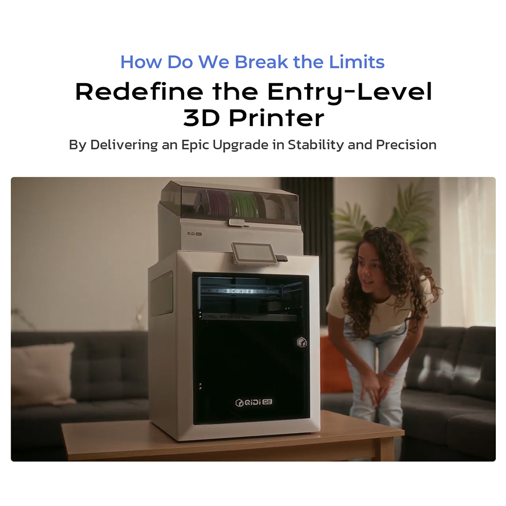 QIDI Q2 3D Printer – Precision - đánh giá và giá Enclosure 3D Printer