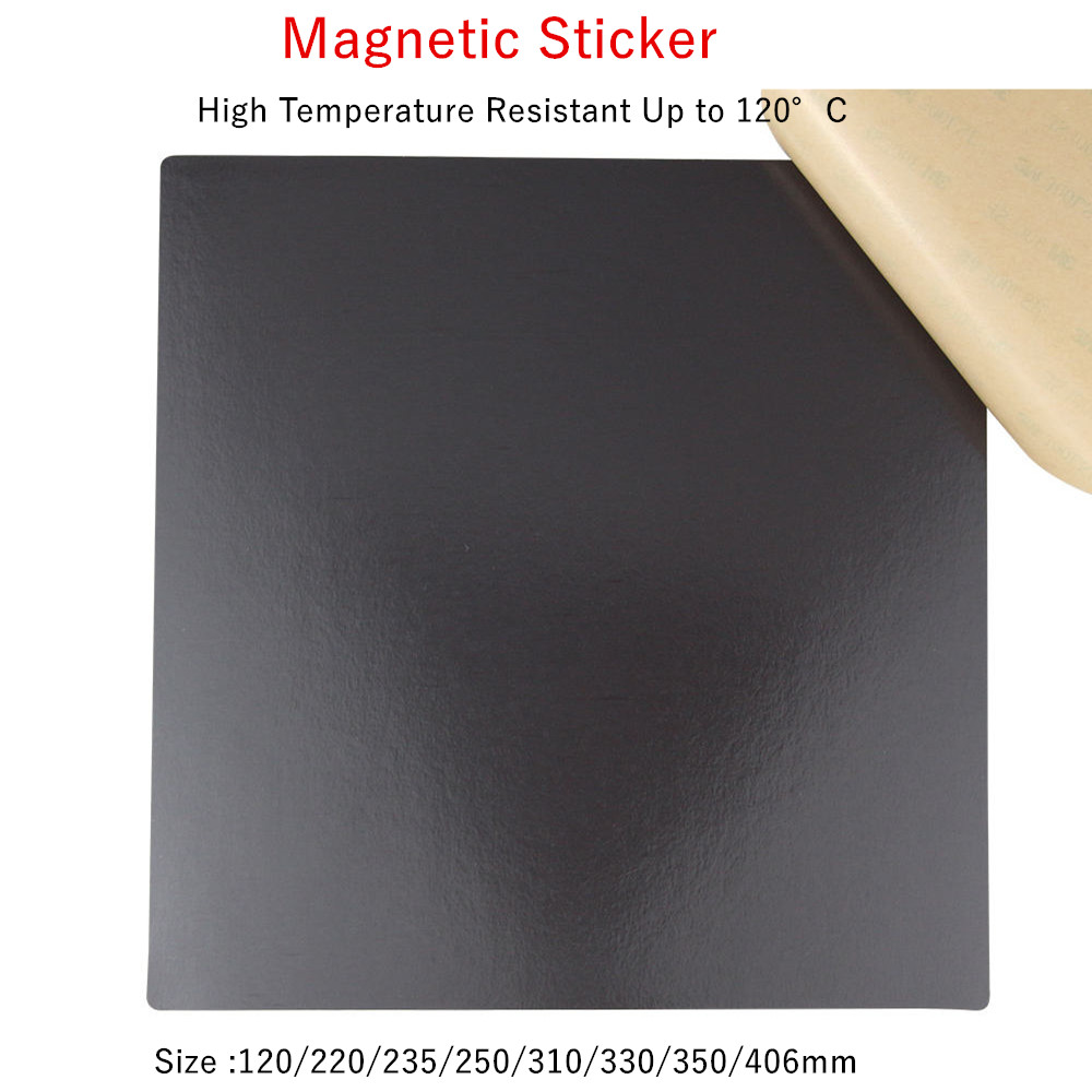 Magnetic Sticker 310x310mm for - đánh giá và giá 3D Printer Stand