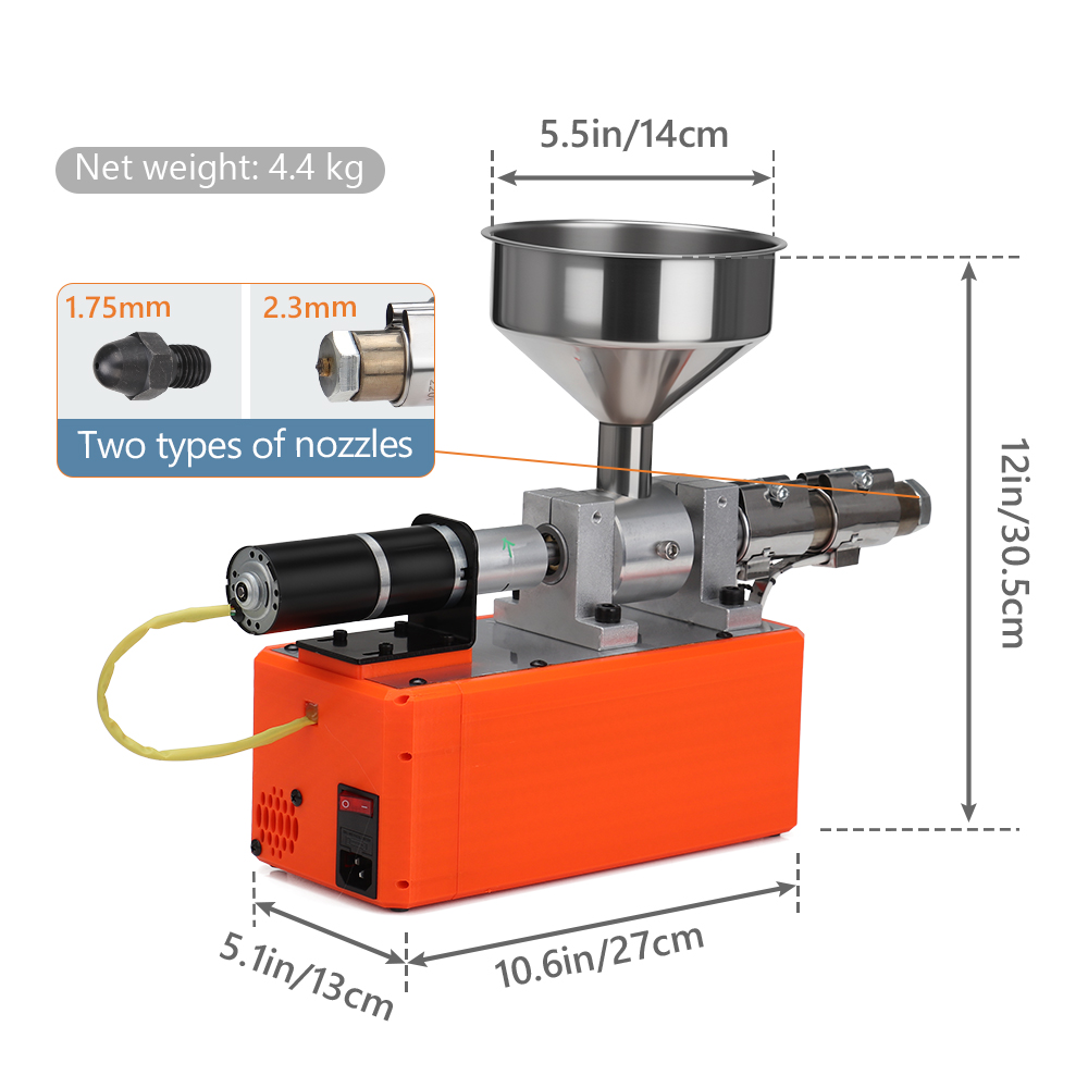 Desktop Lab Small Single Screw - đánh giá và giá Pla Filament