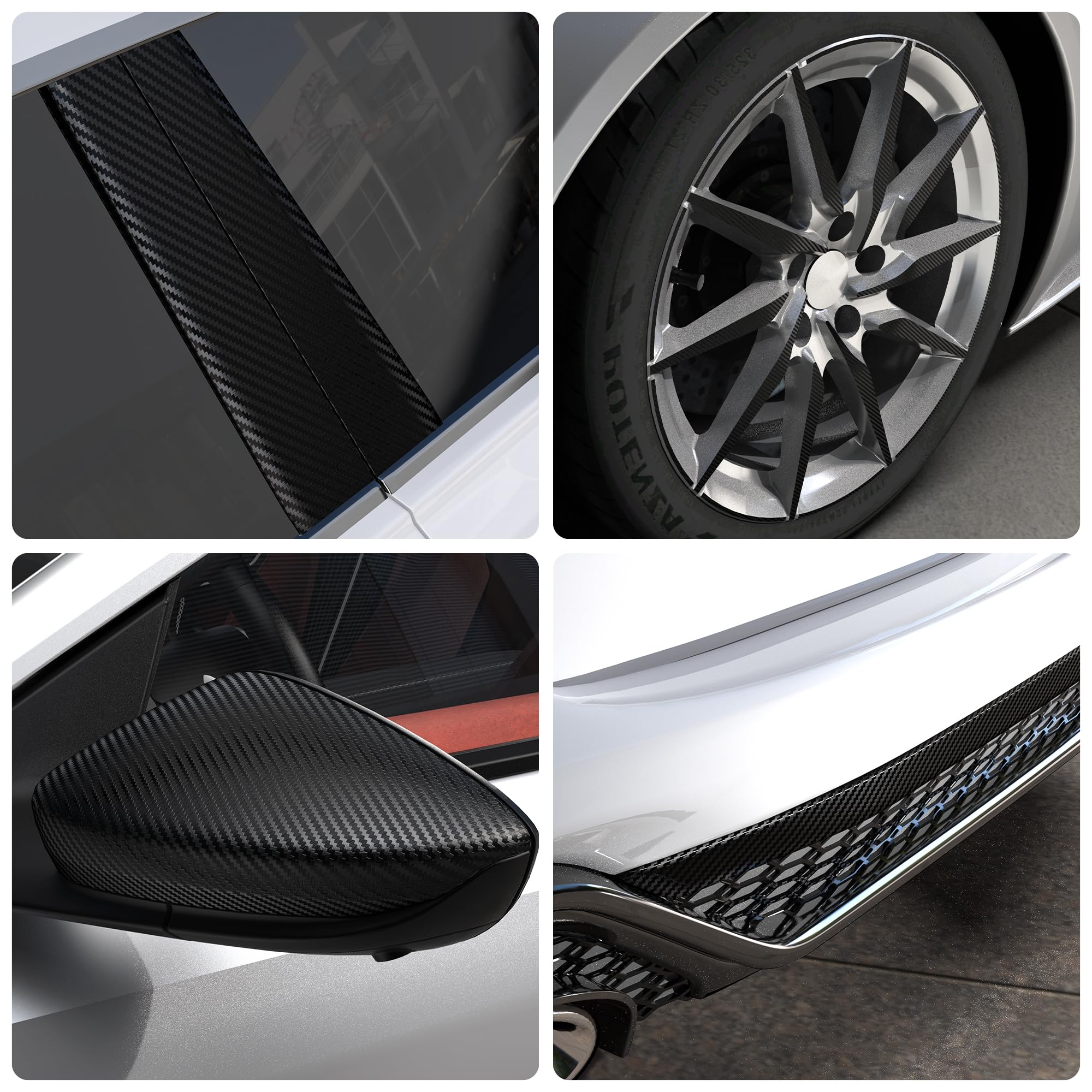 1-10m Nano Carbon Fiber Film T - đánh giá và giá Fep Film