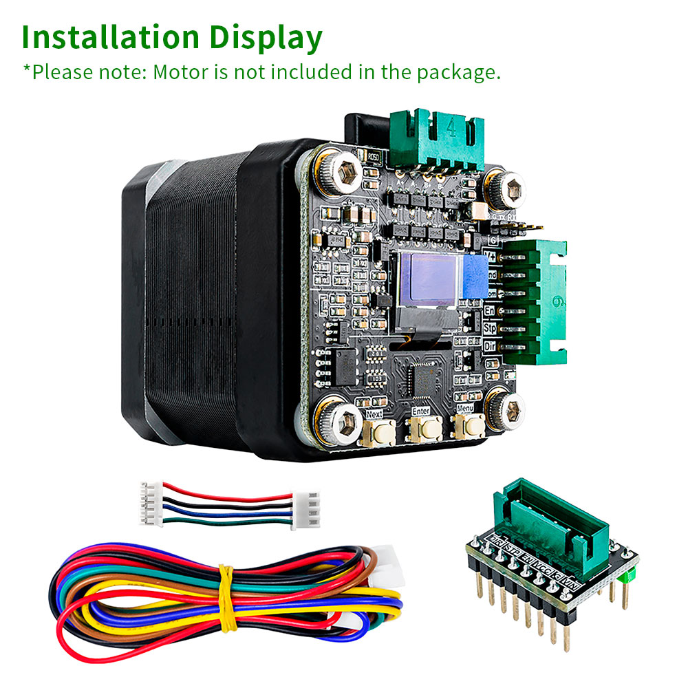 Ban Đầu MKS SERVO42C PCBA 32bi - đánh giá và giá Closed Loop Stepper Motor Nema 17