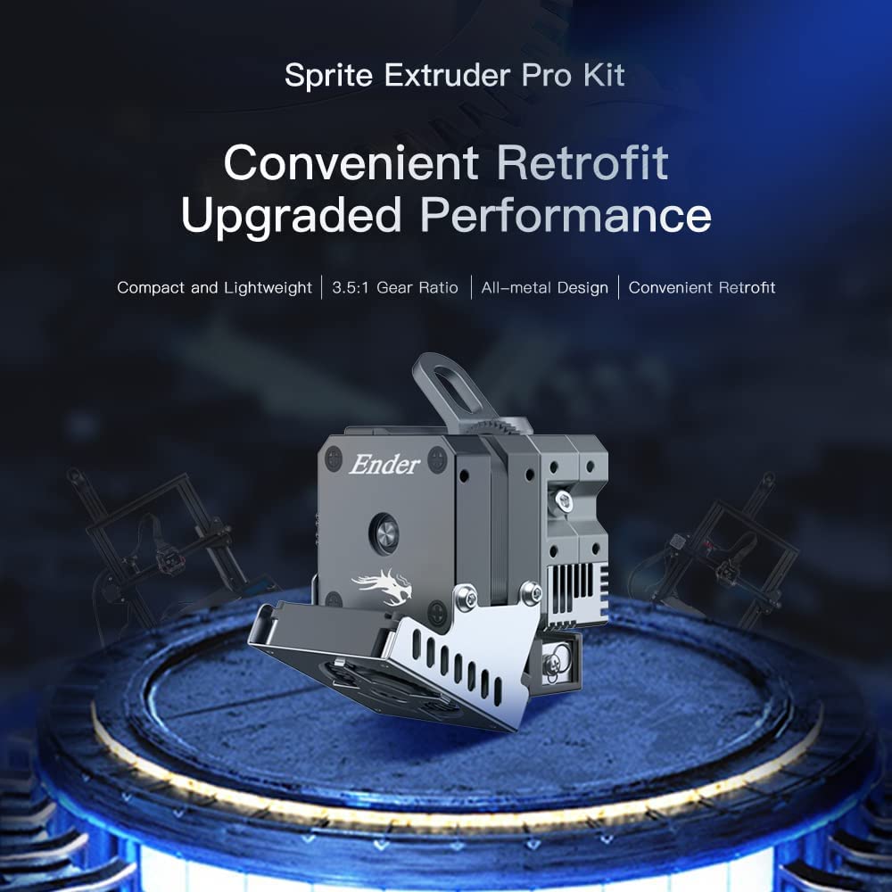 CREALITY Sprite Extruder Pro K - đánh giá và giá Direct Drive Extruder