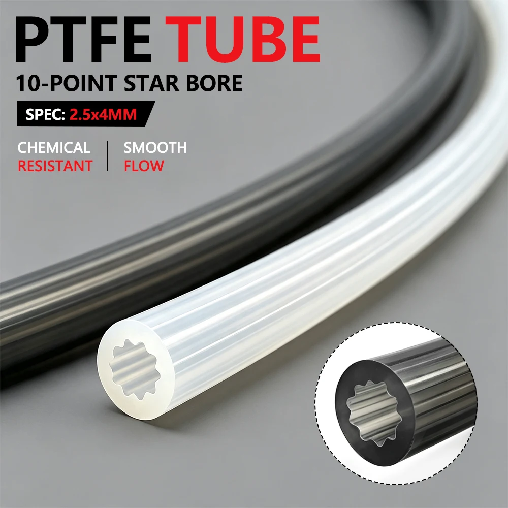 High Temp PTFE Tube 4x2.5mm St - đánh giá và giá Ptfe Tube