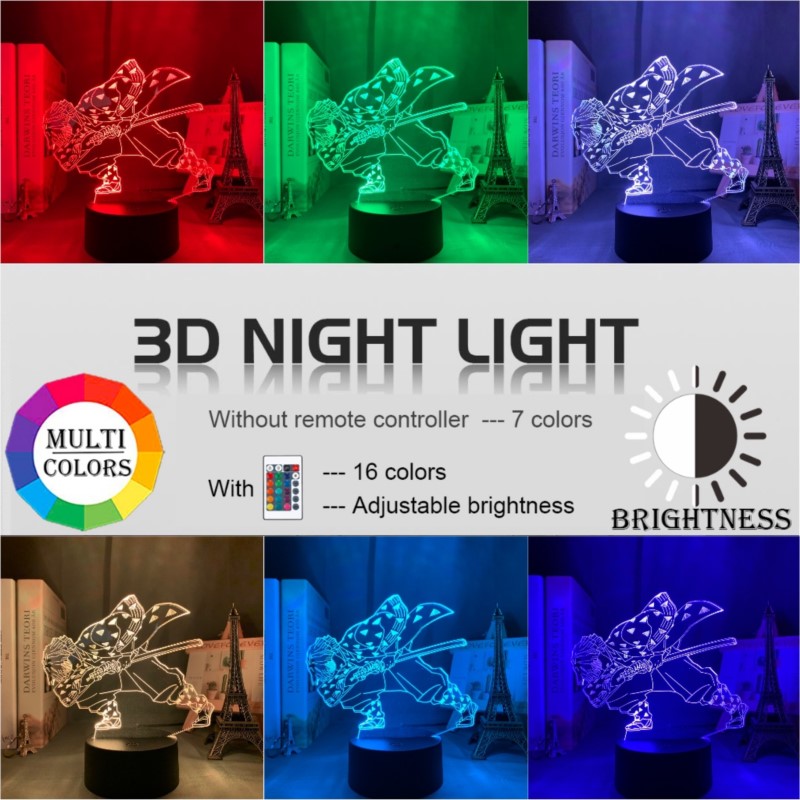 Acrylic Led Night Light Anime  - đánh giá và giá Cr Touch