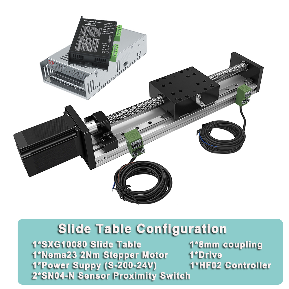 Nema 23 Linear Motor Drive Con - đánh giá và giá Linear Rail Mgn12H Set
