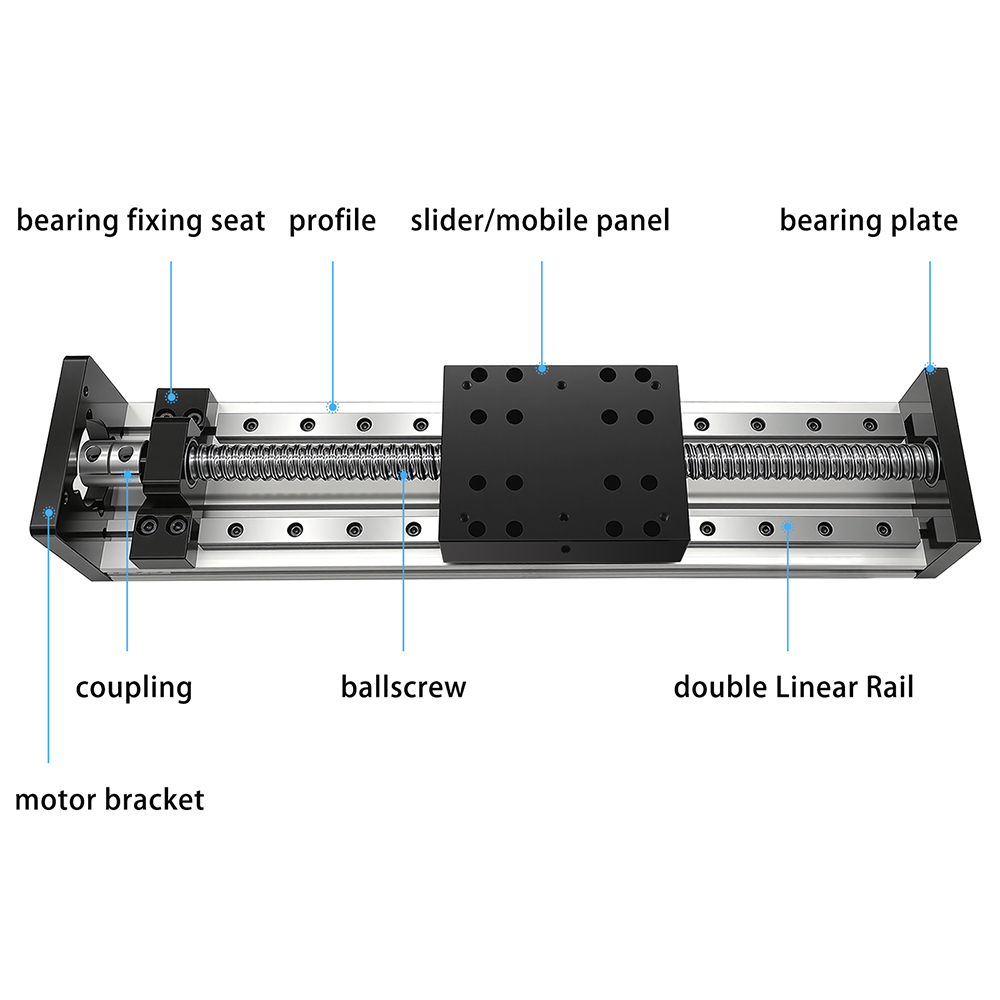 Nema 23 Linear Motor Drive Con - đánh giá và giá Linear Rail Mgn12H Set