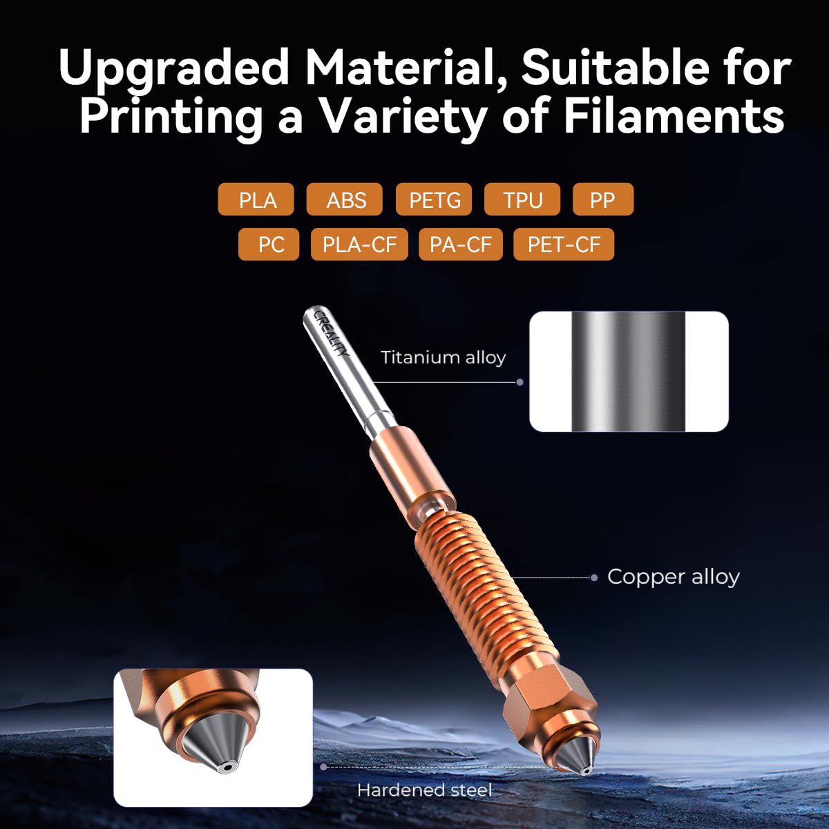 Creality Ender-3 V3 SE/KE Hote - đánh giá và giá High Flow Ceramic Hotend