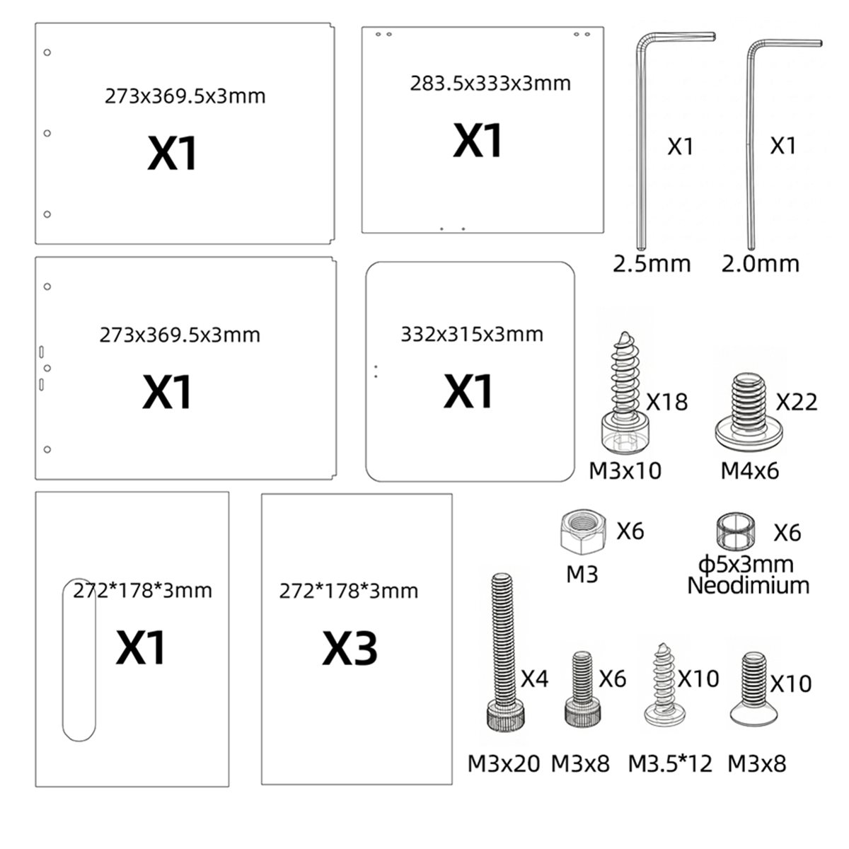 [VALUE PACK]For Adventurer AD5 - đánh giá và giá Enclosure 3D Printer