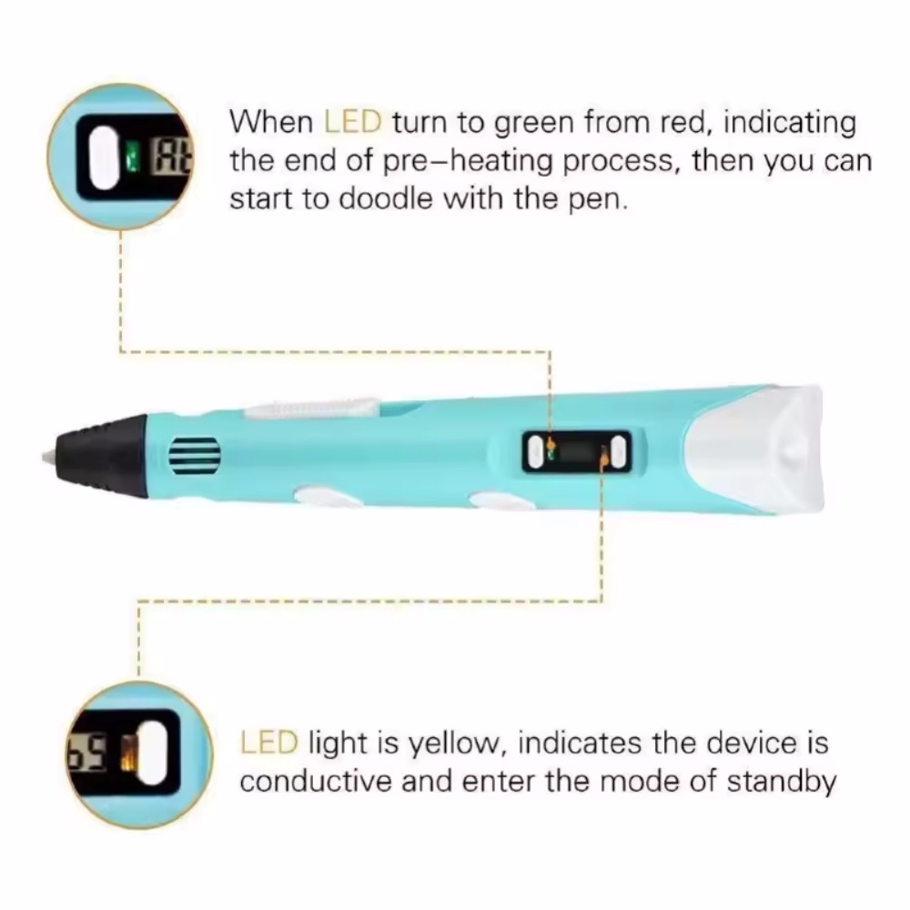 3D Pen For Children 3D Printin - đánh giá và giá Pla Filament