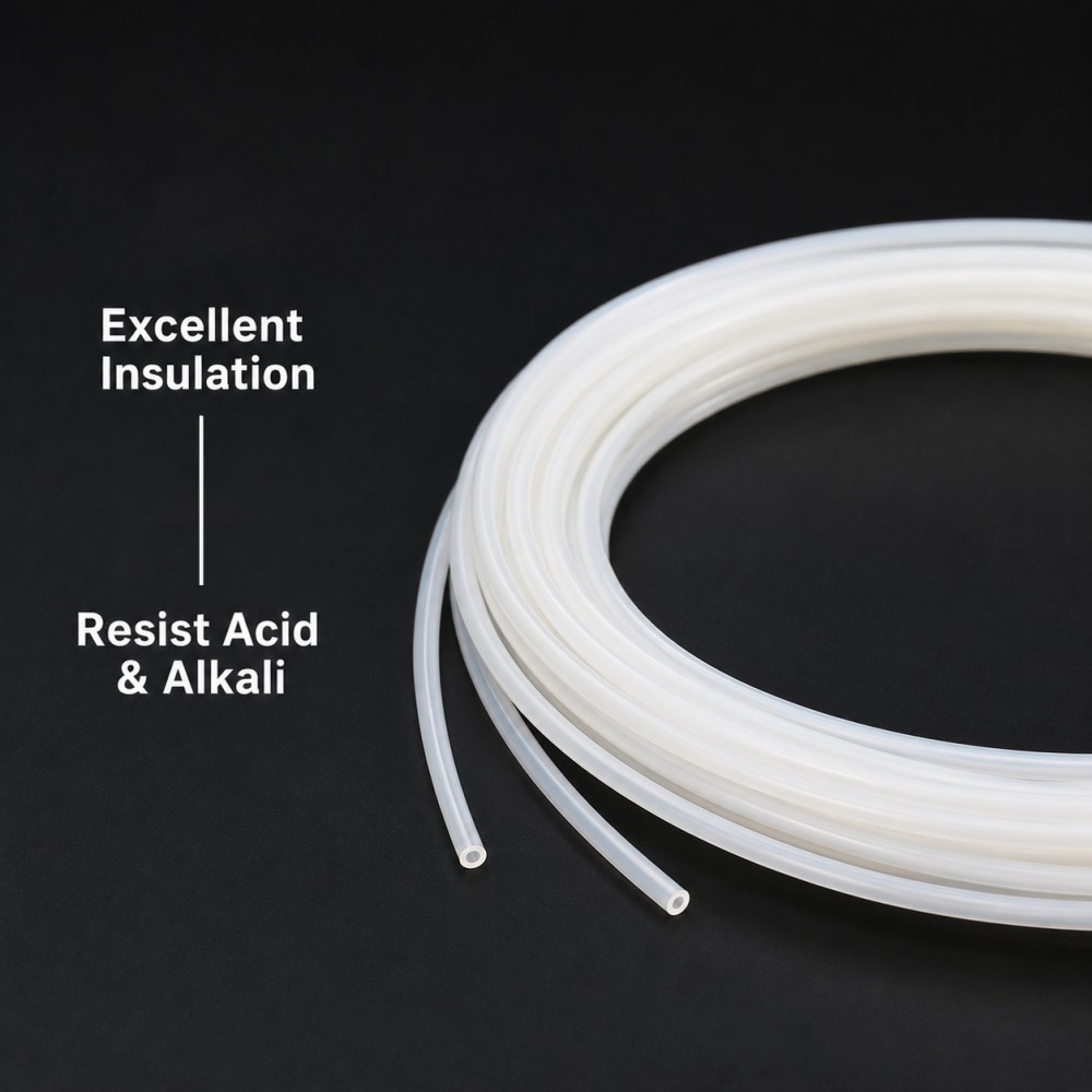 White PTFE Tube Insulated Capi - đánh giá và giá Ptfe Tube