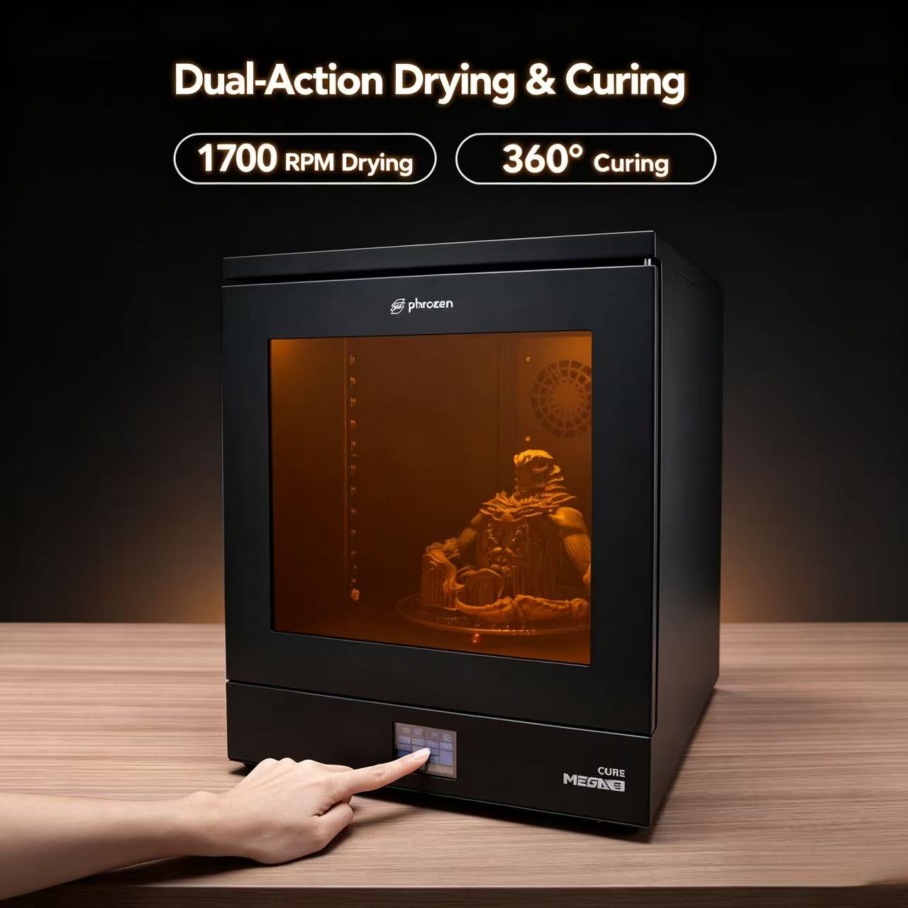 phrozen Cure Mega S 3D Printer - đánh giá và giá Enclosure 3D Printer