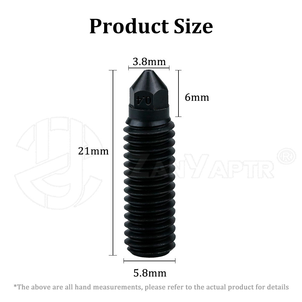 1-5 Pcs Nozzle For Artillery S - đánh giá và giá Hotend 0.4Mm
