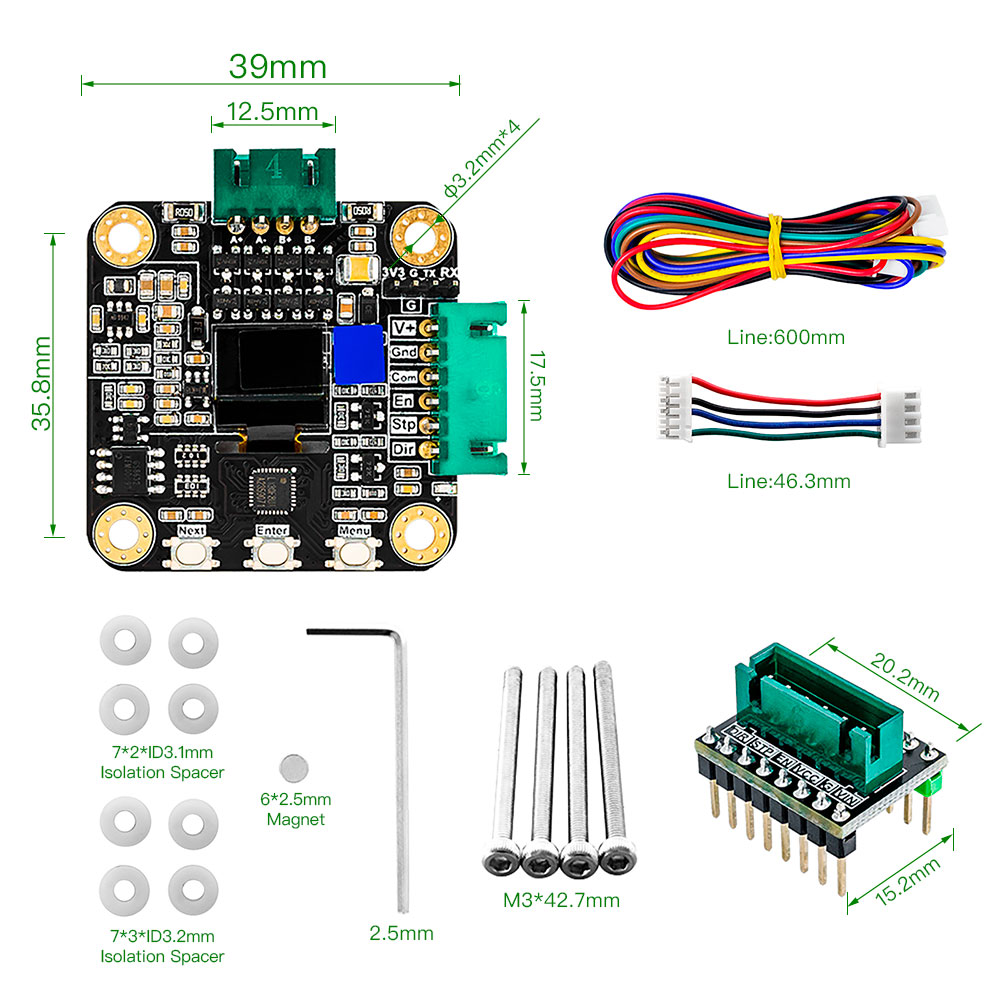 Makerbase MKS SERVO42C PCBA NE - đánh giá và giá Mks Sgen