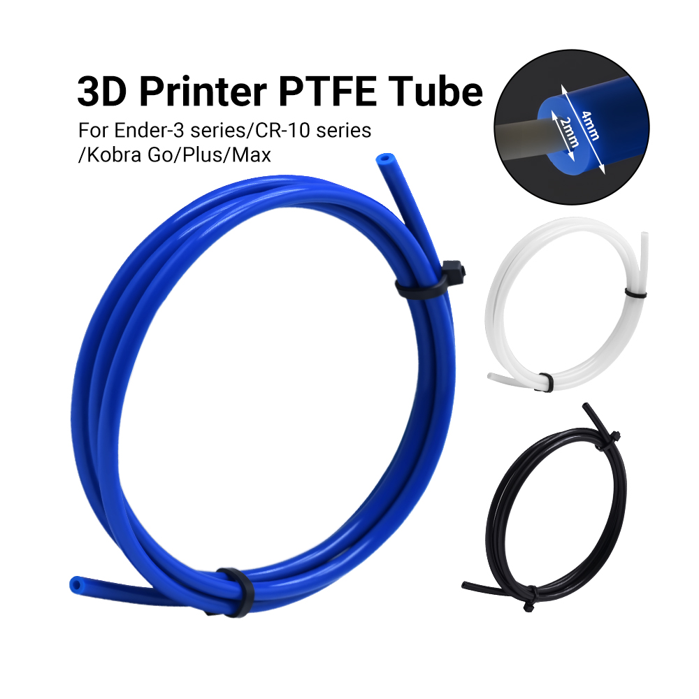 1M PTFE Tube 2x4mm MK8 Hot End - đánh giá và giá Direct Drive Extruder