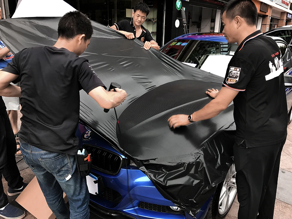 4D Carbon Fiber Vinyl Film 152 - đánh giá và giá Fep Film