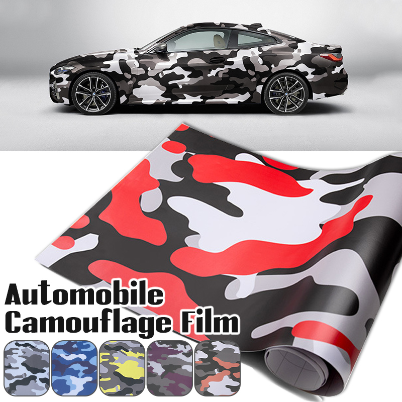 NEW Camouflage Vinyl Wrap Car  - đánh giá và giá Fep Film