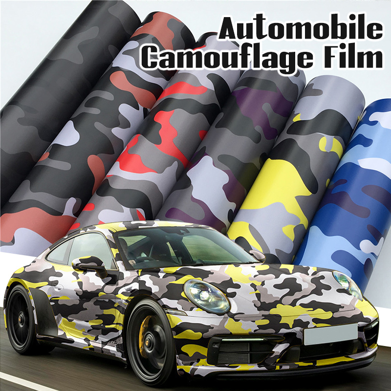 NEW Camouflage Vinyl Wrap Car  - đánh giá và giá Fep Film