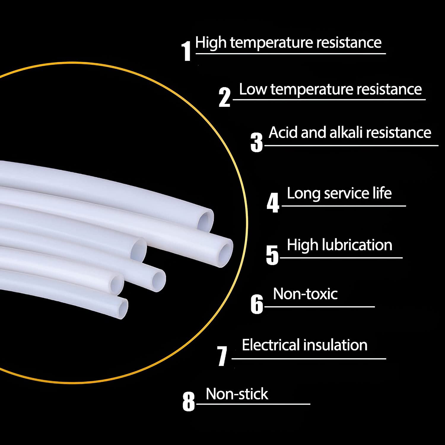 50M PTFE Ống Ống Teflonto ID 2 - đánh giá và giá Filament 1.75